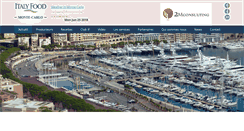 Desktop Screenshot of italyfood-montecarlo.com